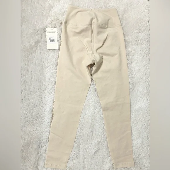 MATE The Label Organic Stretch Midi Leggings - Bone - Picture 11 of 14